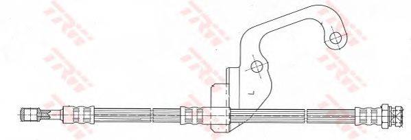 Тормозной шланг TRW PHD628