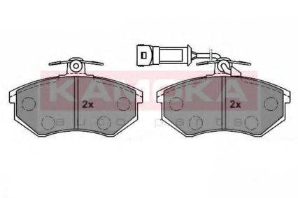 Комплект тормозных колодок, дисковый тормоз KAMOKA 20669