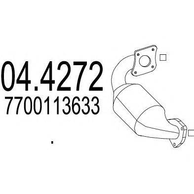 Катализатор MTS 044272