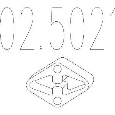 Буфер, глушитель MTS 02.5021