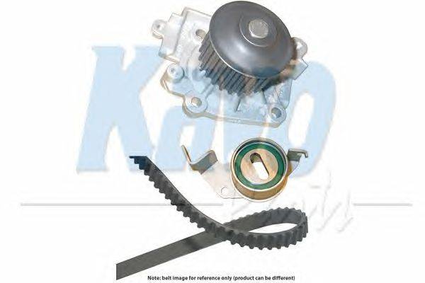 Водяной насос + комплект ручейковых ремней KAVO PARTS DKW-5502