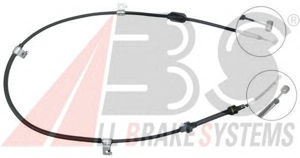 Трос, стояночная тормозная система REMKAFLEX 721210