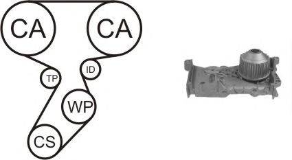 Водяной насос + комплект зубчатого ремня AIRTEX WPK164101