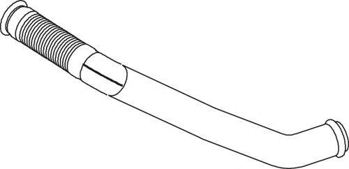 Труба выхлопного газа DINEX 64102