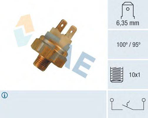 термовыключатель, сигнальная лампа охлаждающей жидкости FAE 35810