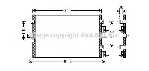 Конденсатор, кондиционер AVA QUALITY COOLING CR5114