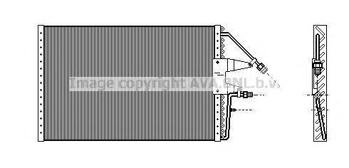 Конденсатор, кондиционер AVA QUALITY COOLING CT5022