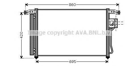 Конденсатор, кондиционер AVA QUALITY COOLING HY5175