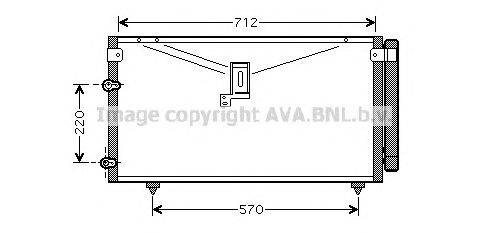 Конденсатор, кондиционер AVA QUALITY COOLING TO5383