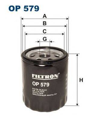 Масляный фильтр FILTRON OP579