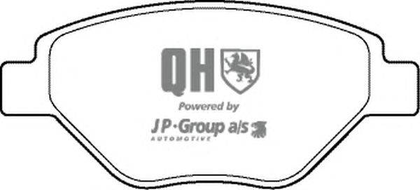 Комплект тормозных колодок, дисковый тормоз JP GROUP BP1415