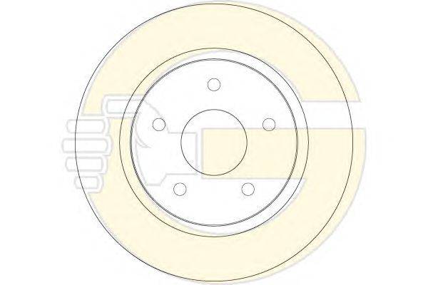 Тормозной диск GIRLING 6063254