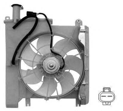 Вентилятор, охлаждение двигателя J. DEUS EV070160