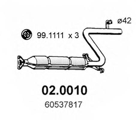 Катализатор ASSO 02.0010
