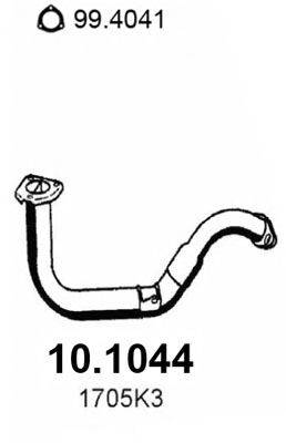 Труба выхлопного газа ASSO 101044