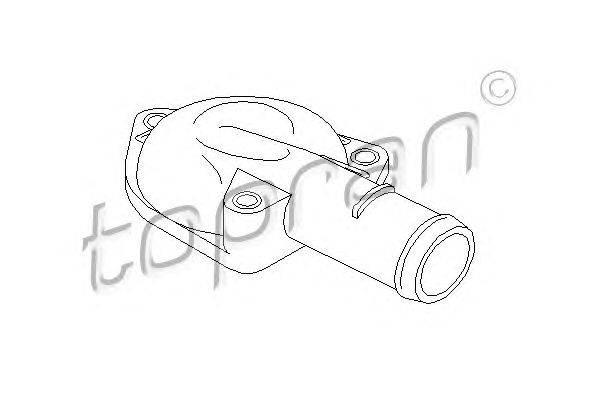 Фланец охлаждающей жидкости TOPRAN 107 919