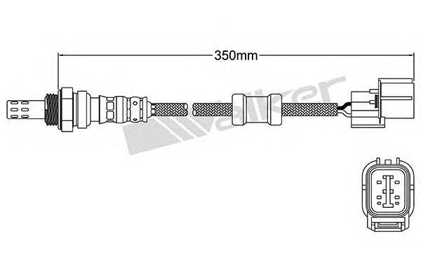 Лямбда-зонд WALKER PRODUCTS 250-24473