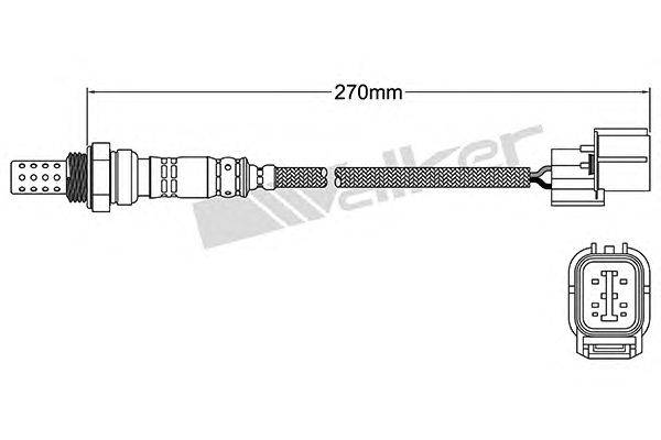 Лямбда-зонд WALKER PRODUCTS 250-24578