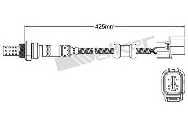Лямбда-зонд WALKER PRODUCTS 250-24099