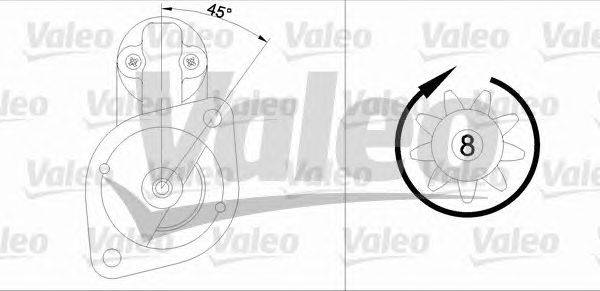 Стартер VALEO 455610