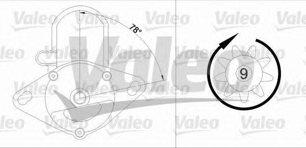 Стартер VALEO 455737