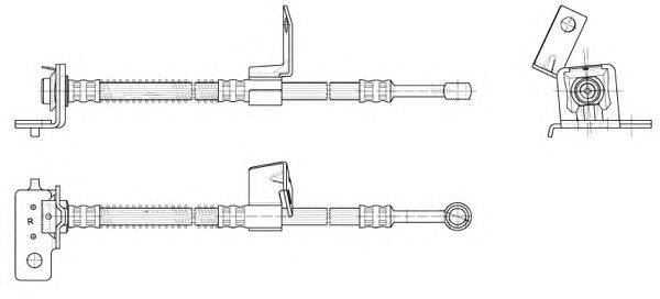 Тормозной шланг CEF 512632