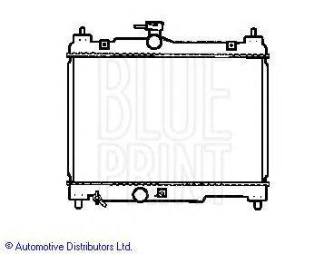 Радиатор, охлаждение двигателя BLUE PRINT ADT39855