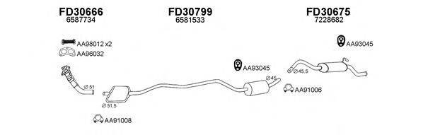 Система выпуска ОГ VENEPORTE 300302
