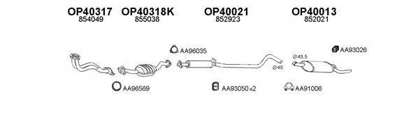 Система выпуска ОГ VENEPORTE 400088