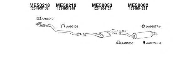 Система выпуска ОГ VENEPORTE 500018