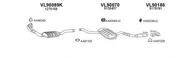 Система выпуска ОГ VENEPORTE 900027