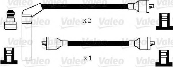 Комплект проводов зажигания VALEO 346017