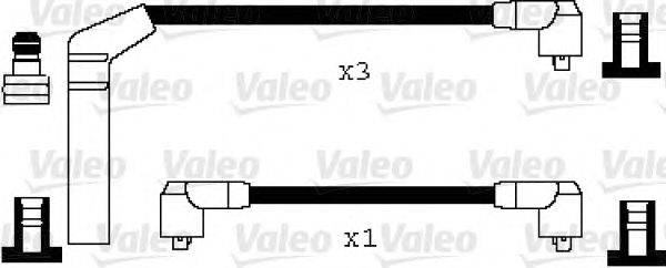 Комплект проводов зажигания VALEO 346013