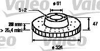 Тормозной диск LUCAS ELECTRICAL 6042315