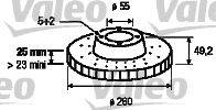 Тормозной диск LUCAS ELECTRICAL 6040461
