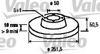Тормозной диск TEXTAR 410209