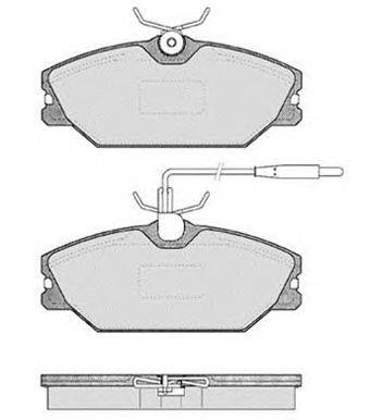 Комплект тормозных колодок, дисковый тормоз RAICAM 20919