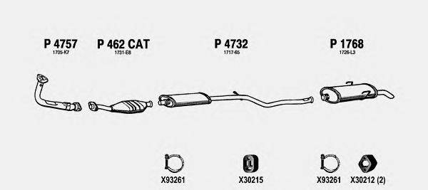 Система выпуска ОГ FENNO CI202