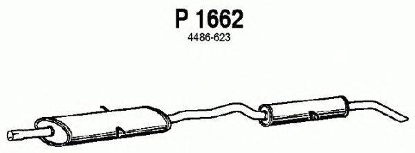 Глушитель выхлопных газов конечный MTS 65850