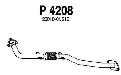 Труба выхлопного газа FENNO P4208