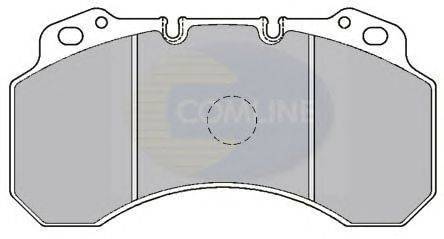 Комплект тормозных колодок, дисковый тормоз COMLINE 29100
