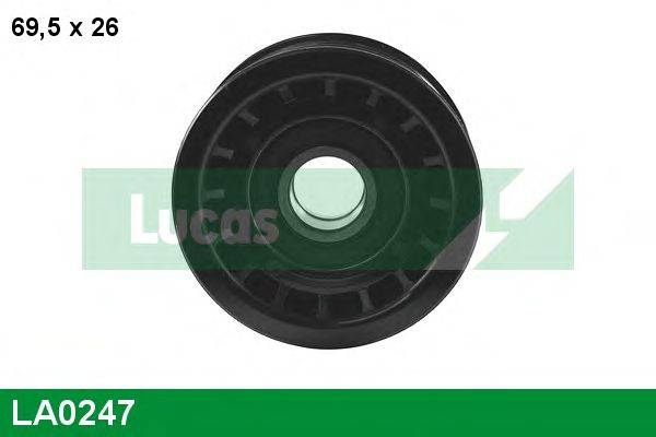 Натяжной ролик, поликлиновой  ремень LUCAS ENGINE DRIVE LA0247