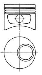 Поршень KOLBENSCHMIDT 92079700