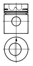Поршень KOLBENSCHMIDT 93177600