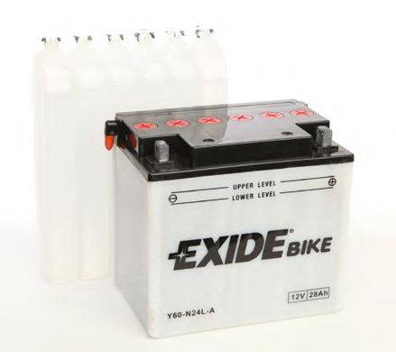 Стартерная аккумуляторная батарея EXIDE Y60-N24L-A