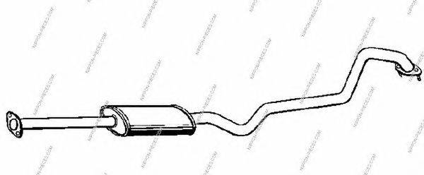 Система выпуска ОГ NPS 288093