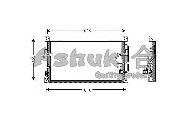 Конденсатор, кондиционер ASHUKI C55926