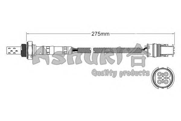 Лямбда-зонд ASHUKI 9200-48280