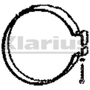 Кронштейн, система выпуска ОГ KLARIUS 430616