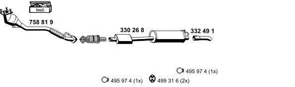 Система выпуска ОГ ERNST 031309